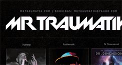 Desktop Screenshot of mrtraumatik.com